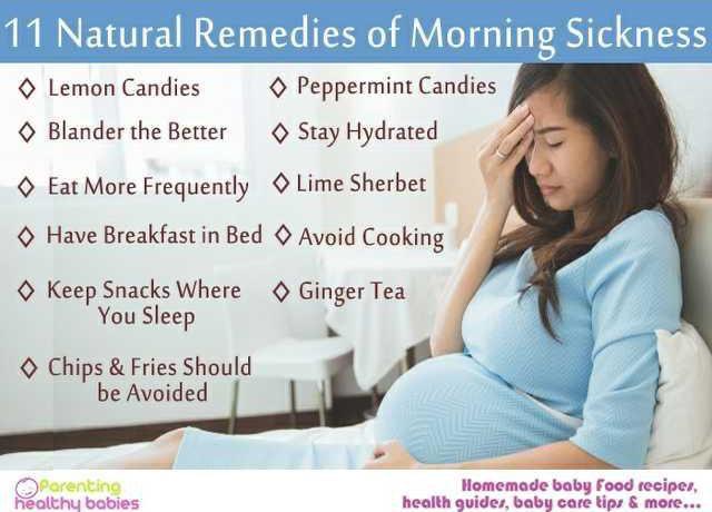 Natural Remedies for Morning Sickness